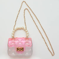 Pearl Ombre Jelly Bag: Blue