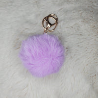 Fluffy Pom Pom Keychain