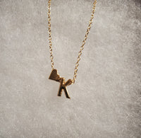 Heart Initial Necklace