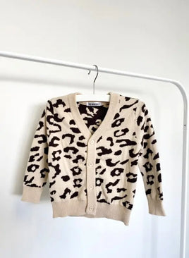 Animal Print Cardigan